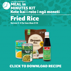 Meal in Minutes Fried Rice