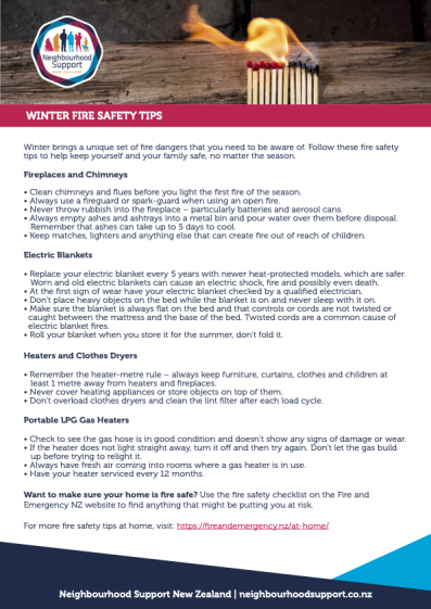 Winter Fire Safety Tips2