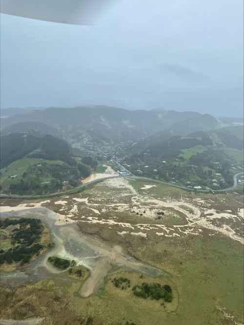 Hills and flooding